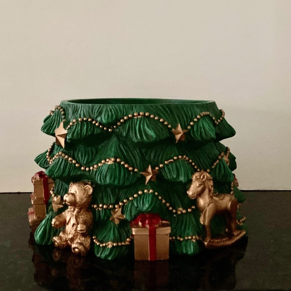 HomeWorx by Harry Slatkin Christmas Tree Candle Pedestal/Holder/NEW!!!